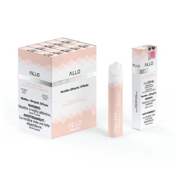 ALLO Ultra 500 2ml Disposable – White Peach Razz