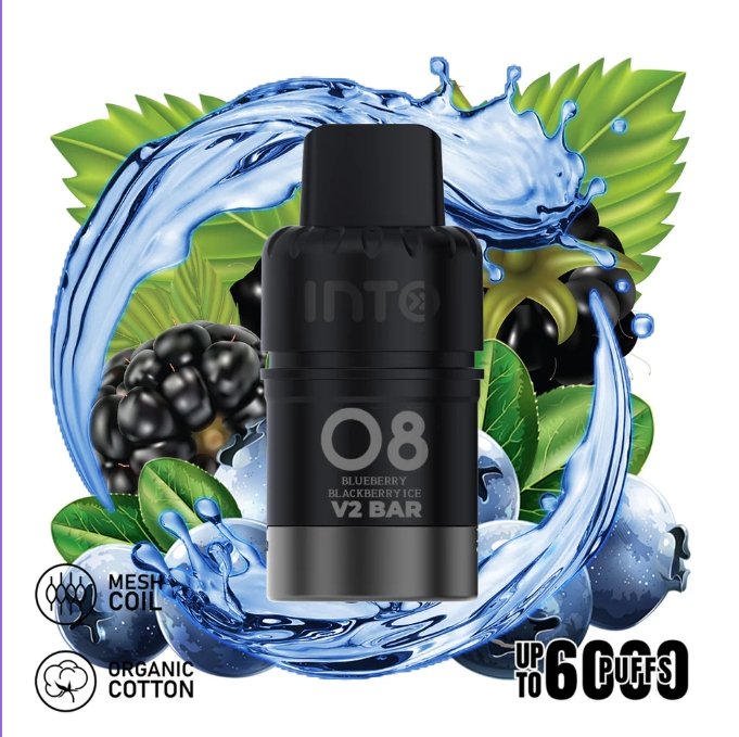 INTO V2 (Compatible IGET Bar Plus) Blueberry Blackberry Ice