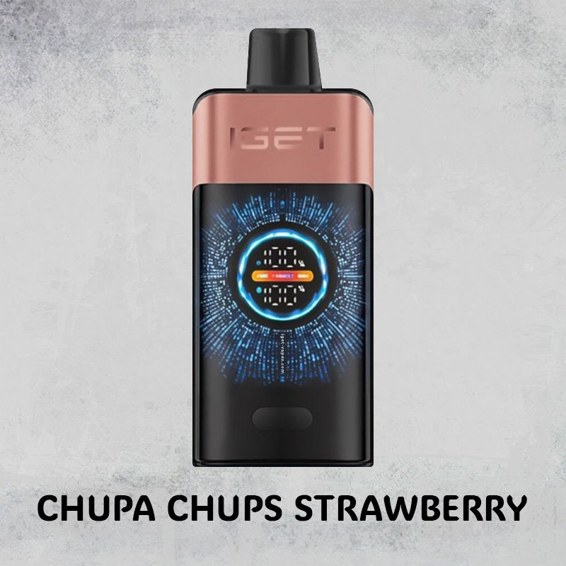 CHUPA CHUPS STRAWBERRY – IGET ONE – 12000 PUFFS