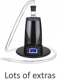 Arizer Extreme Q Vaporizer with LOTS OF EXTRAS (taxes extra)