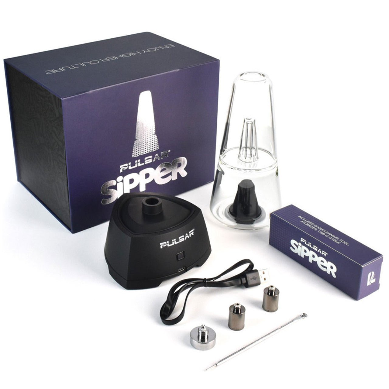 Pulsar Sipper Dual Use Wax & 510 Vaporizer (taxes extra)
